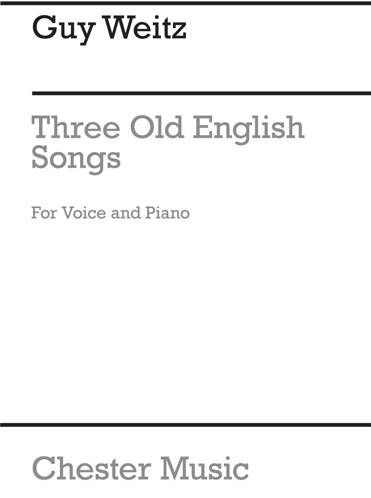 3 Old English Songs